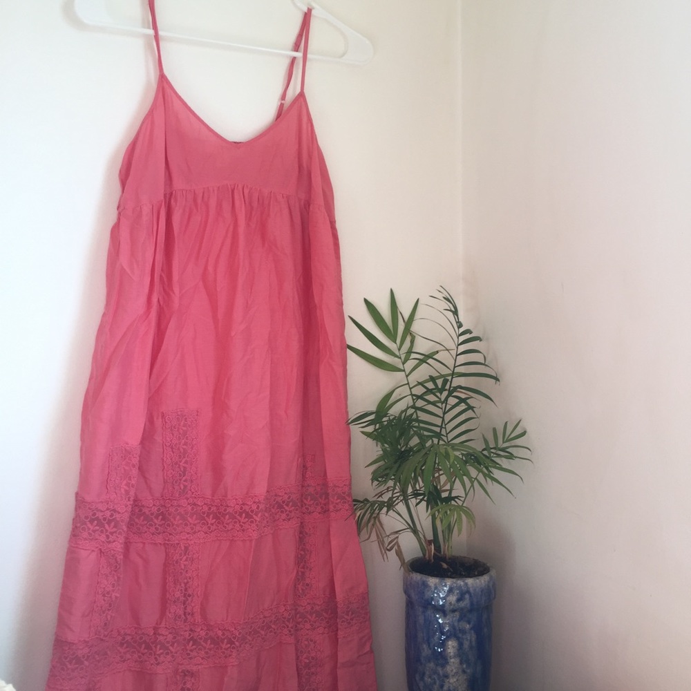 Lace mix chemise
